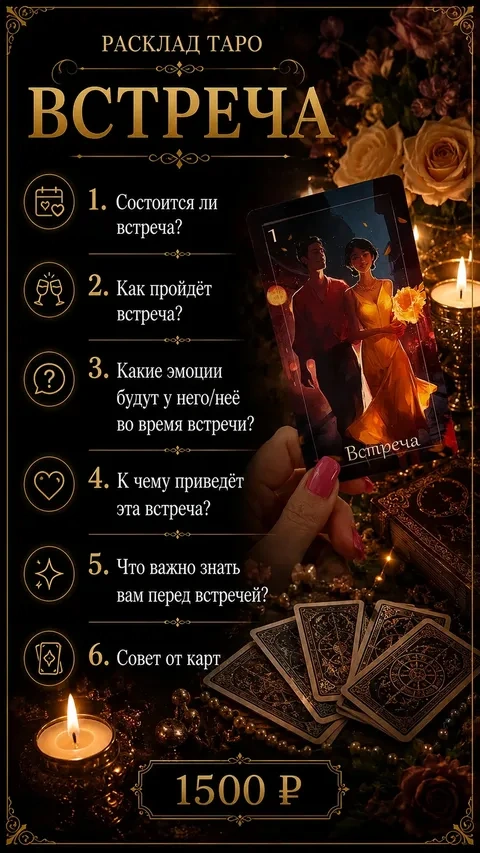 Встреча — 1500 ₽