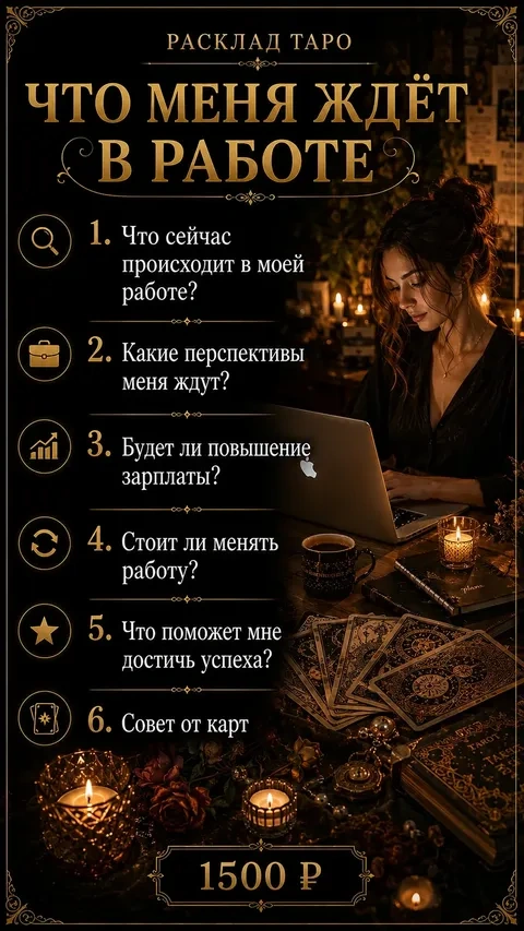 Что меня ждёт в работе — 1500 ₽