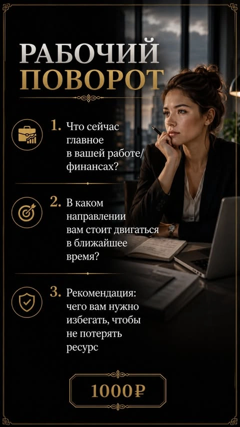 Рабочий поворот — 1000 ₽