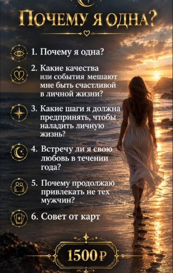 Почему я одна? — 1500 ₽