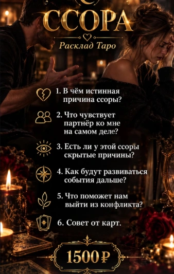 Ссора — 1500 ₽