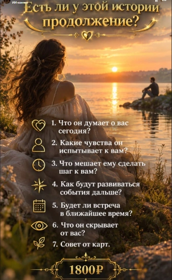 Есть ли у этой истории продолжение? — 1800 ₽